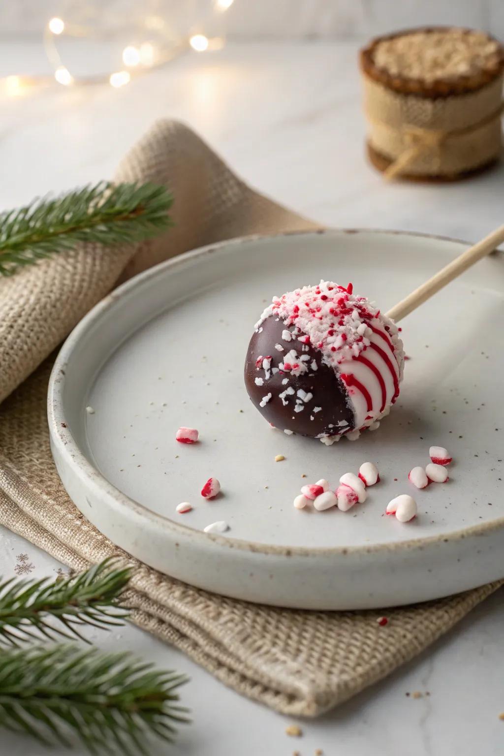 Beyond the Tree: Creative Candy Cane & Chocolate Dessert Ideas